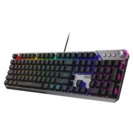 MSI STRIKE 600 V2 SILENT | Gaming keyboard | Wired | US | Mechanical - Silent