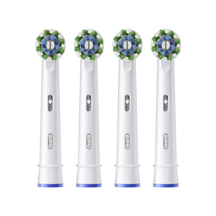Oral-B | Toothbrush Heads | Cross Action Pro | Heads | For adults | Number of brush heads included 4 | Number of teeth b