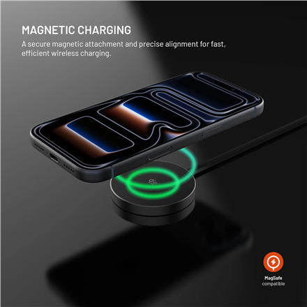 Fixed MagPad Slim wireless charger with Qi2.2, MagSafe support