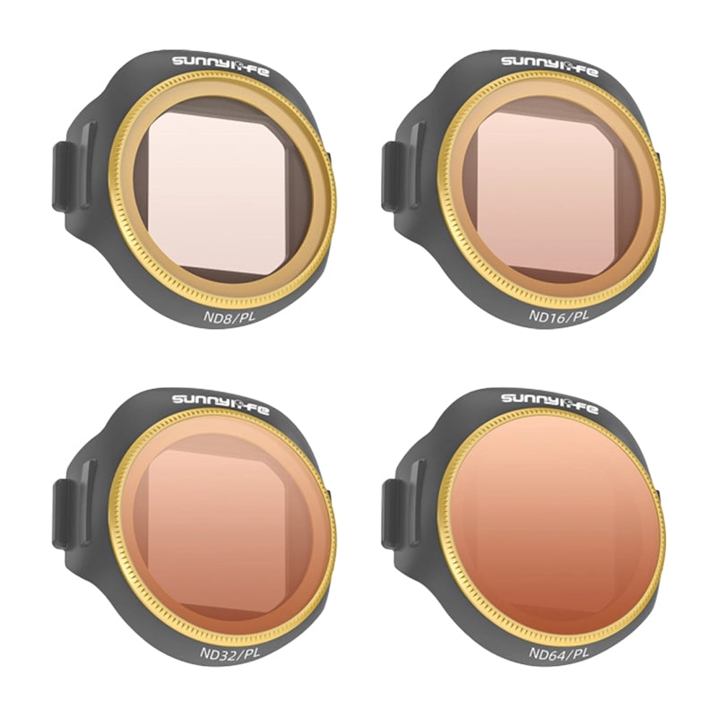 Set of 4 Sunnylife ND8/PL + ND16/PL + ND32/PL + ND64/PL filters for MINI 5 Pro - Image 1
