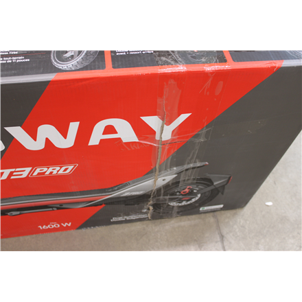SALE OUT. Ninebot by Segway Kickscooter ZT3 Pro E, Black | Segway Ninebot Kickscooter ZT3 Pro E | 1600 W | 25 km/h | 11 