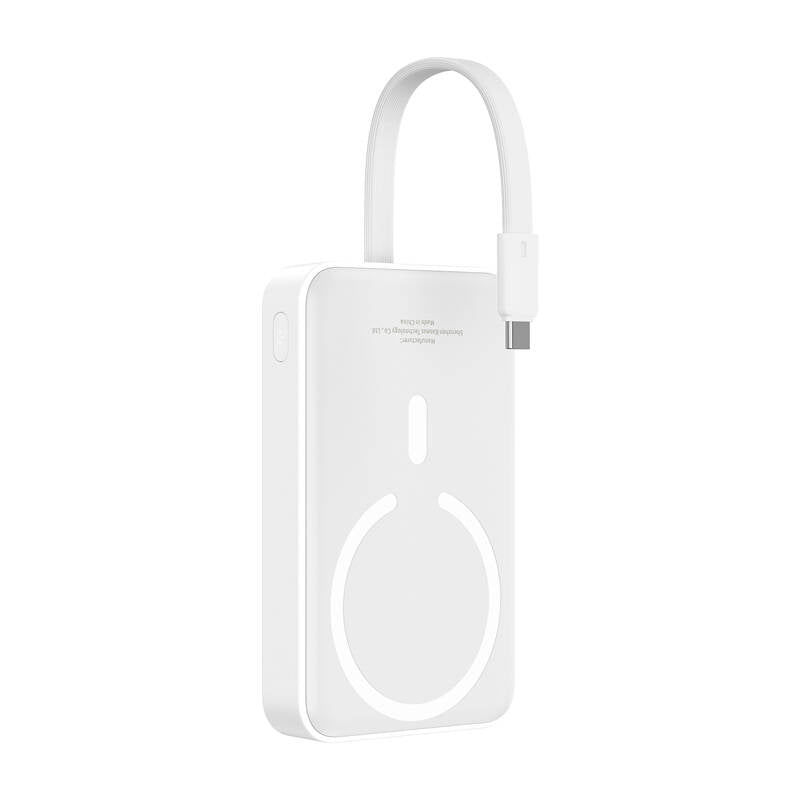 Baseus Mini 10000mAh 30W Magnetic Powerbank (white) Bayern Edition - Image 1