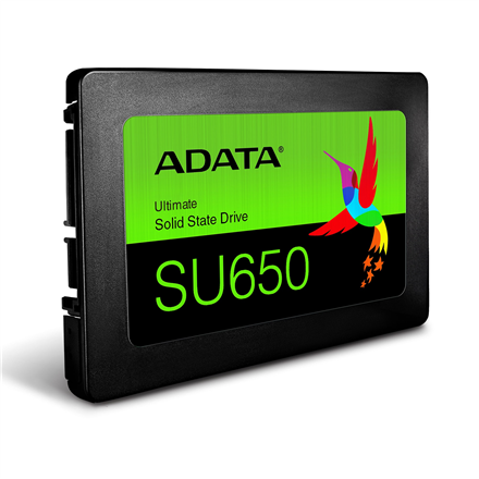 ADATA | Ultimate SU650 3D NAND SSD | 480 GB | SSD form factor 2.5” | Solid-state drive interface SATA | Read speed 520 M