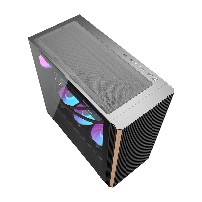 Darkflash DS900WS computer case (black) + 4 fans - Image 4