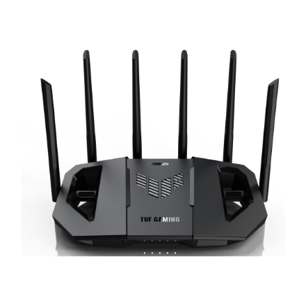 Asus | Dual Band WiFi 7 Extendable Gaming Router | TUF Gaming BE6500 | 802.11be | 6500 Mbit/s | Ethernet LAN (RJ-45) por