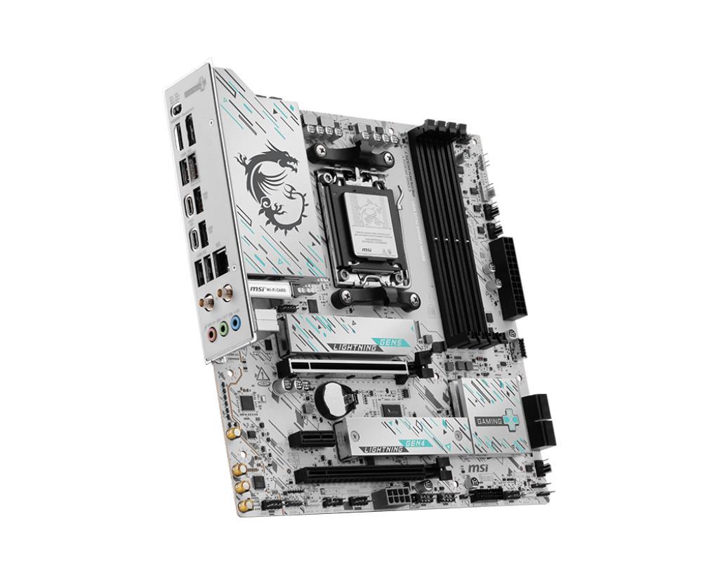 Mainboard MSI AMD B850 SAM5 Micro-ATX Memory DDR5 Memory slots 4 B850MGAMINGPLUSWIFI