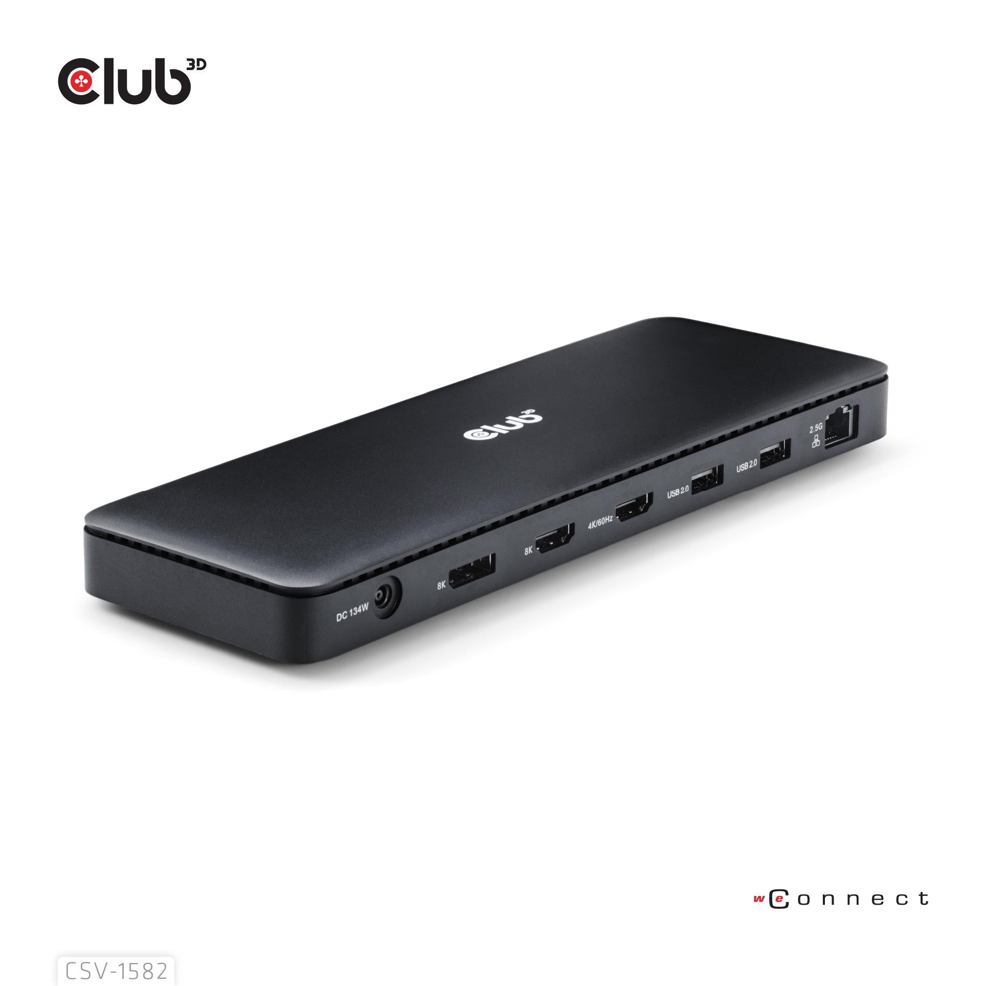 NB ACC DOCKING STATION 12IN1/THUNDERBOLT CSV-1582 CLUB3D