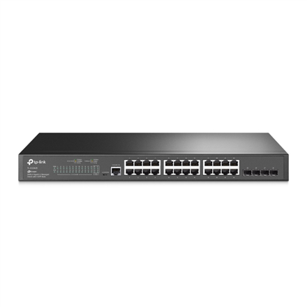 TP-LINK | JetStream L2 Switch | TL-SG3428 | Web Managed | Rackmountable | SFP ports quantity 4 | Power supply type Singl