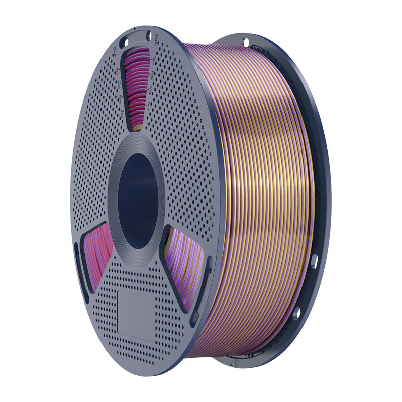 Sunlu PLA+ Silk Forth-Color Filament (blue-purple-red-gold) - Image 4