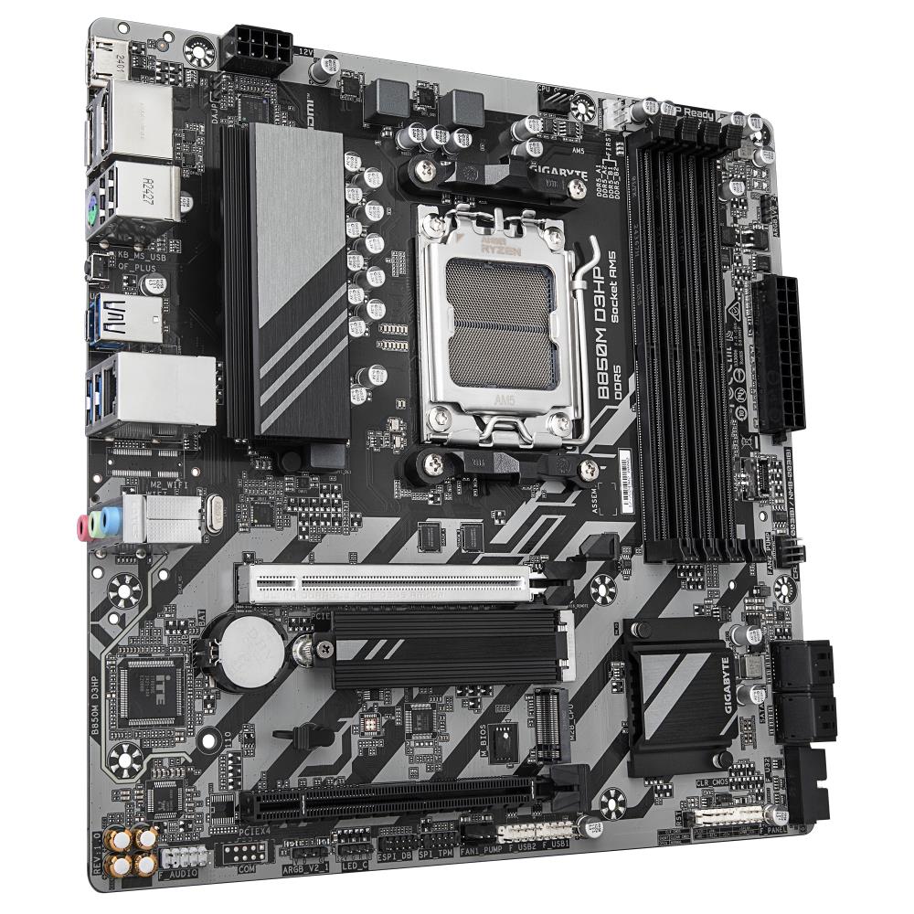 Mainboard GIGABYTE AMD B850 SAM5 ATX Memory DDR5 Memory slots 4 B850MD3HP