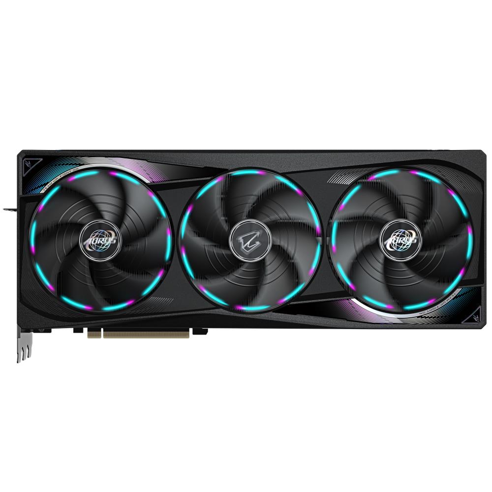 Graphics Card GIGABYTE NVIDIA GeForce RTX 5090 32 GB GDDR7 512 bit PCIE 5.0 16x GPU 2655 MHz Triple slot Fansink 1xHDMI 3xDisplayPort N5090AORUSM-32GD