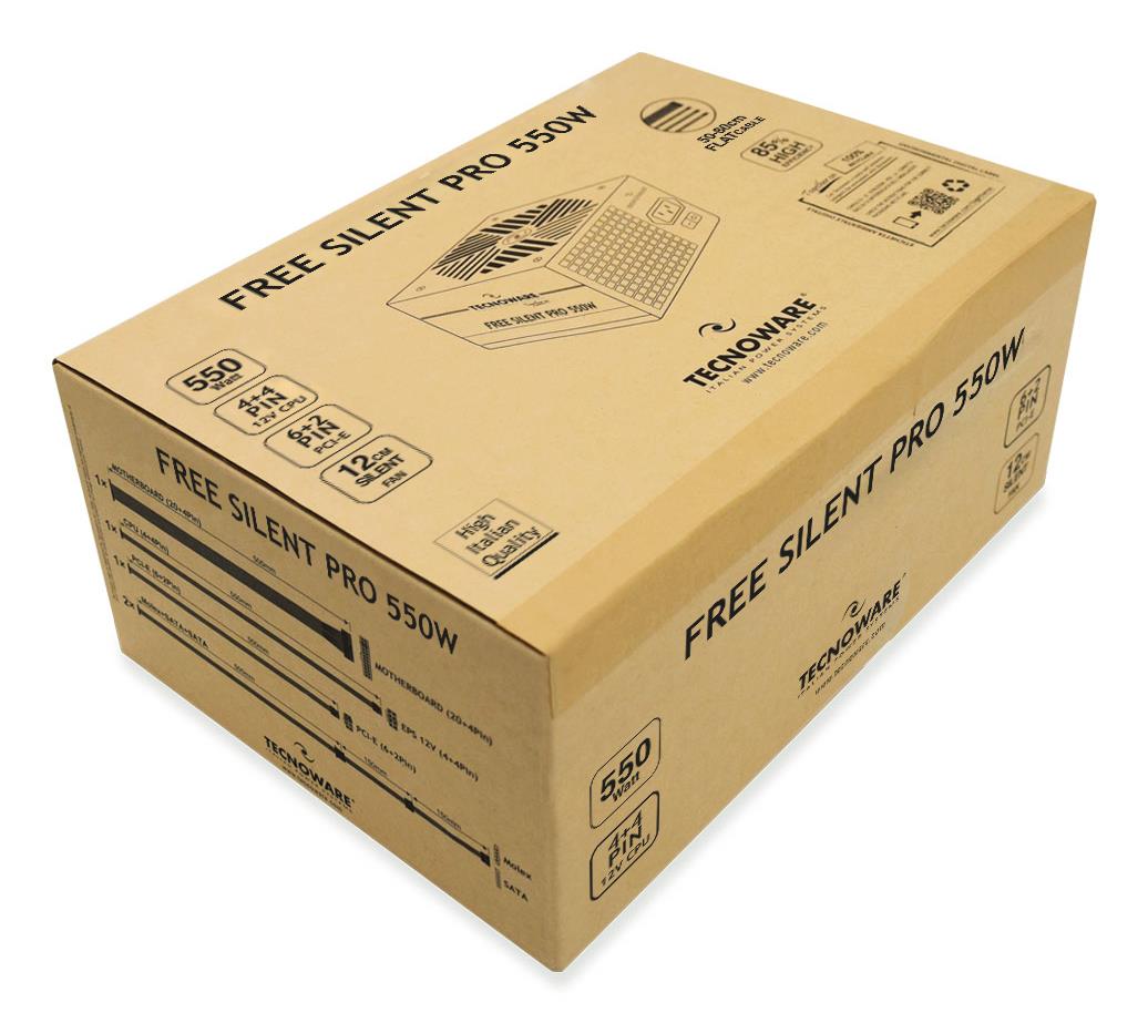 Power Supply TECNOWARE FAL551FSP12 ATX 550 W FAL551FSP12