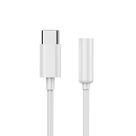 Cablexpert | USB type-C plug to stereo 3.5 mm audio adapter cable, White | A-CM-3.5F-01