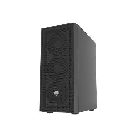 Fury PC Case | SHOBO SH8F | Black | Midi Tower
