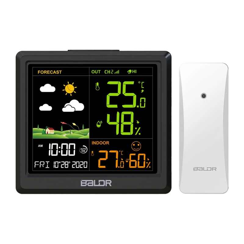 BALDRTHERM B0389WST2H2-V1 Weather Station with Outdoor Sensor - Image 1