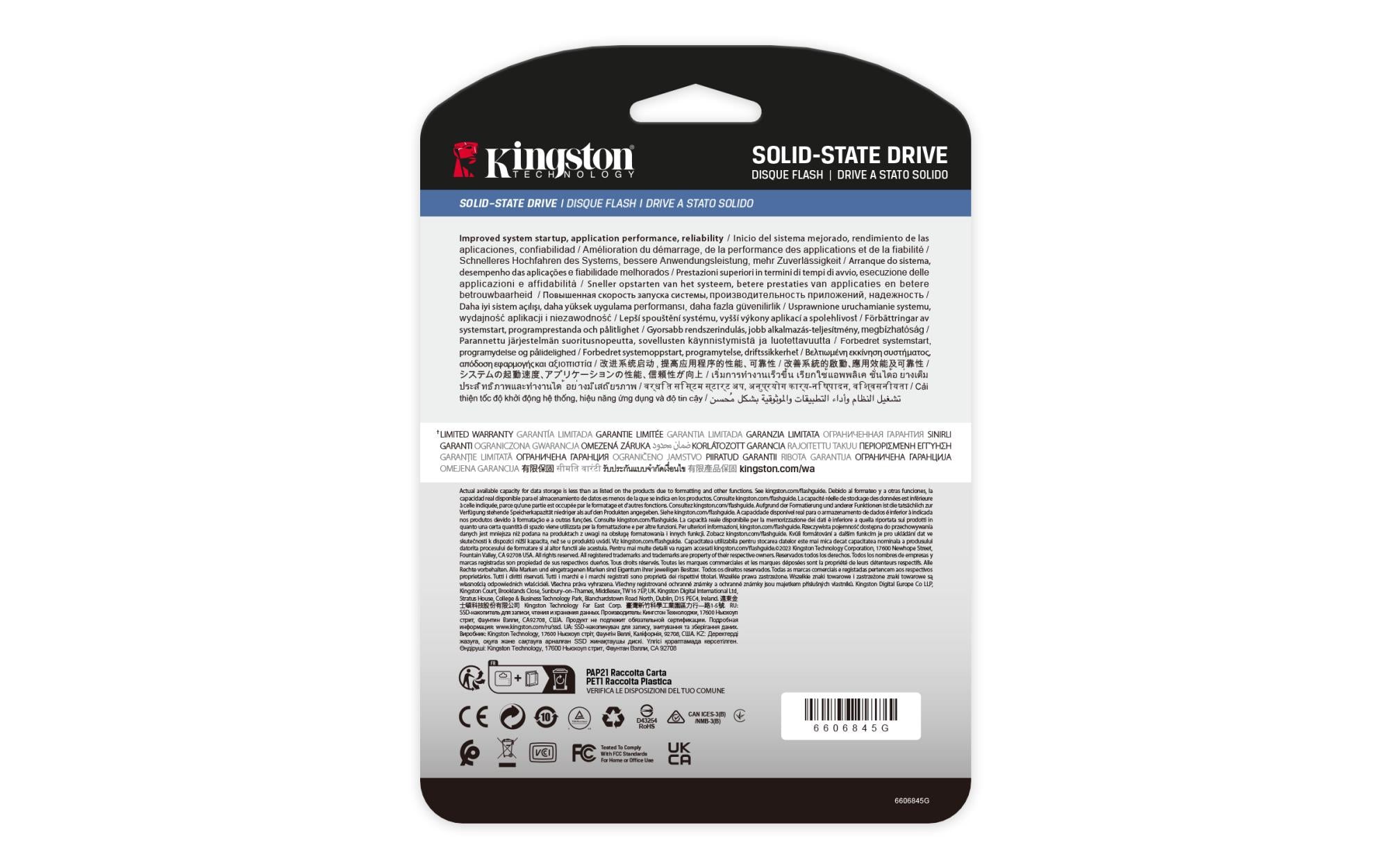 SSD KINGSTON SSD series DC3000ME 7.68TB NVMe NAND flash technology 3D TLC Write speed 10000 MBytes/sec Read speed 14000 MBytes/sec Form Factor U.2 TBW 14.016 TB MTBF 2000000 hours SEDC3000ME/7T6
