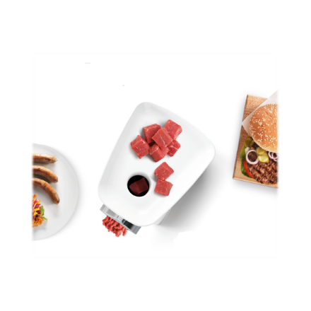 Bosch | Meat mincer SmartPower | MFW2510W | White | 350 W | Number of speeds 1 | 2 Discs: 3.8 and 8 mm; Sausage filler a