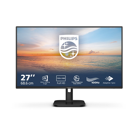 Philips | 27E1N1100A/00 | 27 " | IPS | 16:9 | 100 Hz | 4 ms | 1920 x 1080 pixels | 250 cd/m² | HDMI ports quantity 1 | B