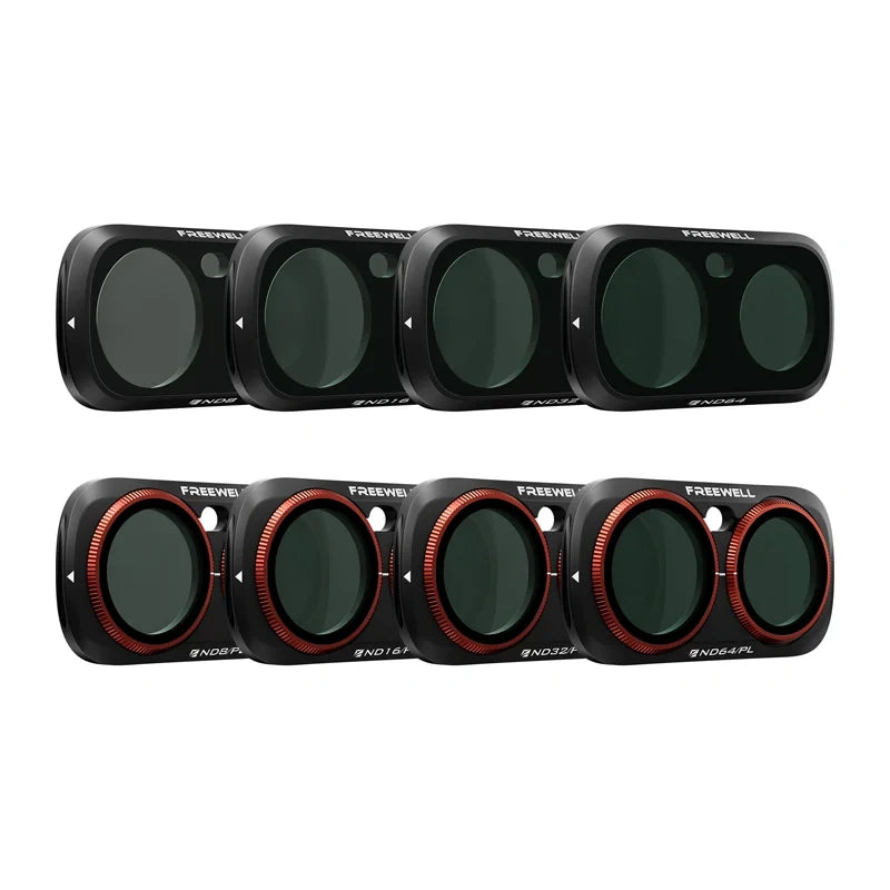 Freewell Filter Set for Insta360 Luna Ultra All Day (8-piece set) - Image 1