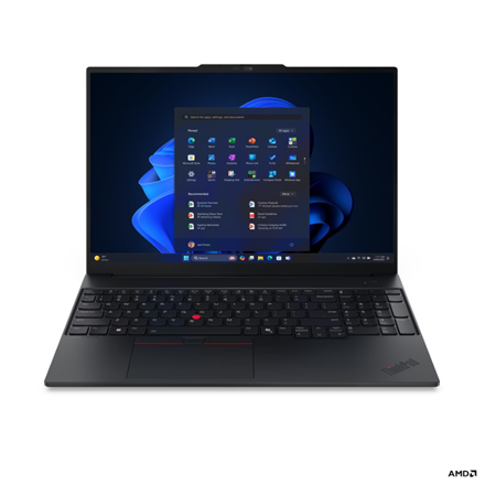 Lenovo ThinkPad E16 G4 AMD | Black | 16 " | IPS | WUXGA | 1920 x 1200 pixels | Anti-glare | AMD Ryzen AI 5 | 330 | 16 GB