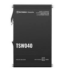 Switch TELTONIKA TSW040 8xRJ45 PoE+ ports 8 240 Watts TSW040