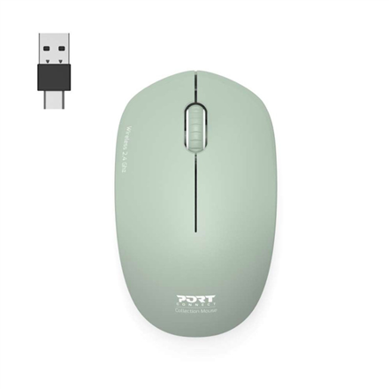 PORT CONNECT Mouse | Collection II | Wireless | 2.4 GHz | Vert Olive