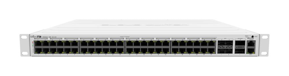Switch MIKROTIK CRS354-48P-4S+2Q+RM Type L3 4xSFP+ 2xQSFP+ 1 PoE ports 48 CRS354-48P-4S+2Q+RM