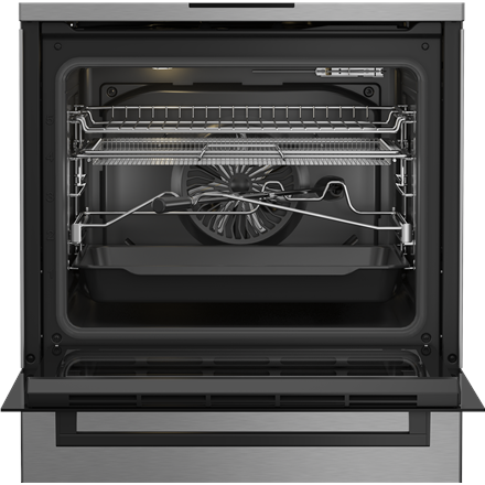 BEKO Cooker | FBMA61330GXDT | Hob type Gas | Oven type Electric | Stainless Steel | Width 60 cm | Depth 60 cm | Grilling