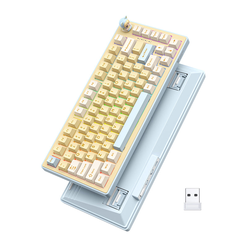 Onikuma MT707 Gaming Keyboard (Yellow) - Image 2