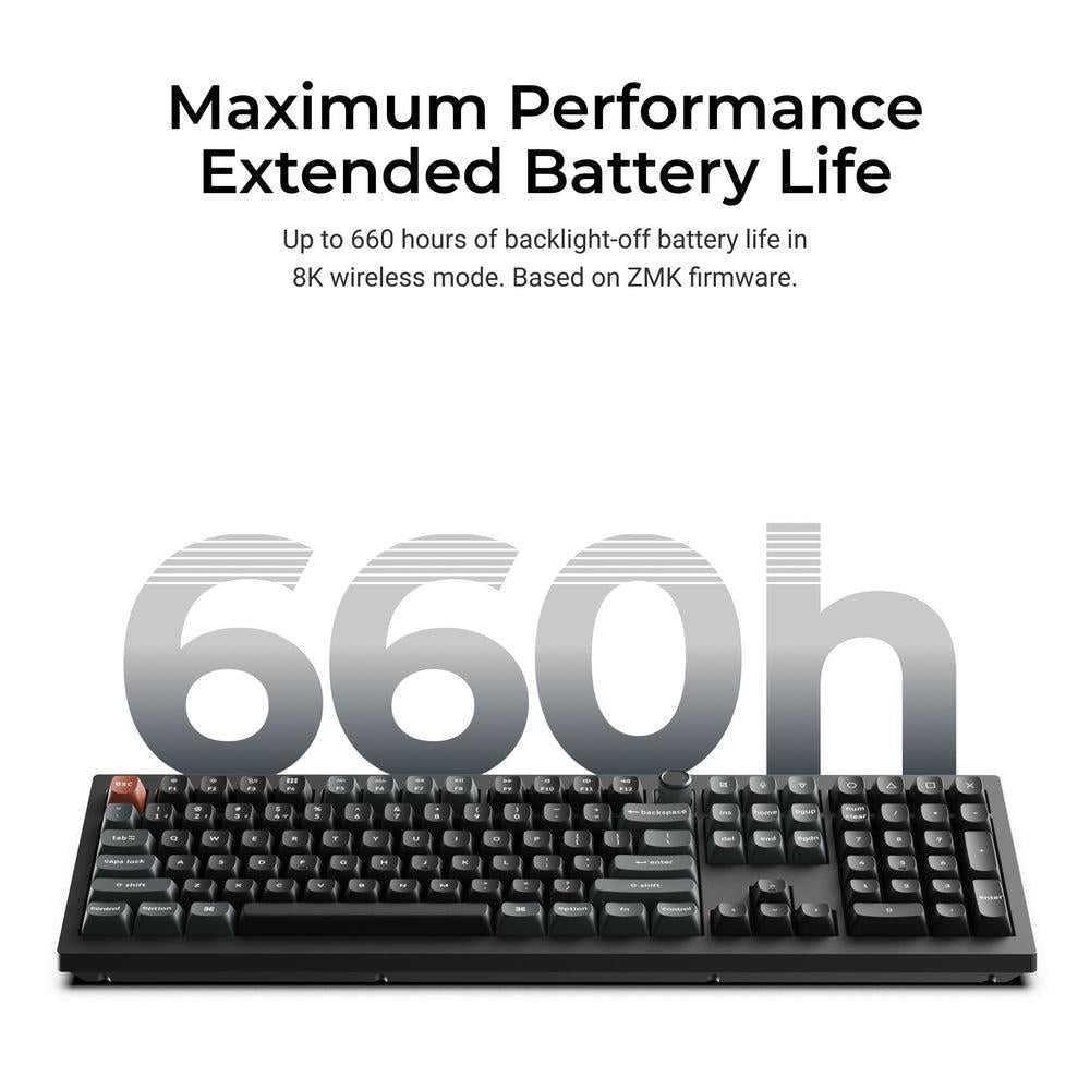 KEYBOARD WRL V6 ULTRA/BLACK V6U-D1 KEYCHRON