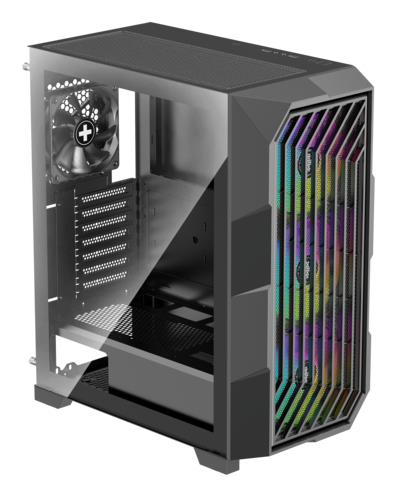 Case XILENCE ATX/micro ATX/Mini-ITX Black Midi Tower PC XILENT BREEZE II X812.ARGB