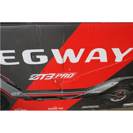 SALE OUT. Ninebot by Segway Kickscooter ZT3 Pro E, Black | Segway Ninebot Kickscooter ZT3 Pro E | 1600 W | 25 km/h | 11 