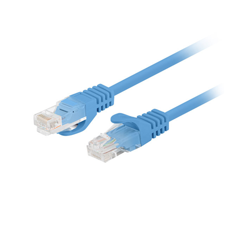 Lanberg Patchcord CAT.6 UTP 1M fluke passed 10-pack, Blue | PCU6-20CC-0100-B