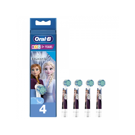 Oral-B | Toothbrush replacement | EB10 4 Frozen II | Heads | For kids | Number of brush heads included 4 | Number of tee