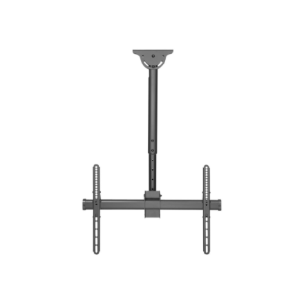 Digitus Ceiling mount | DA-90421 | Height, tilt, swivel, rotation | 37-70 " | Maximum weight (capacity) 50 kg | Black