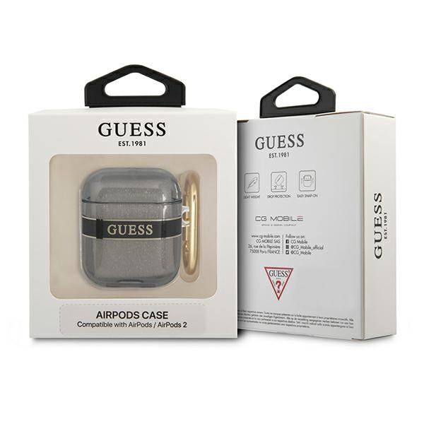 Guess GUA2HHTSK AirPods cover black/black Strap Collection