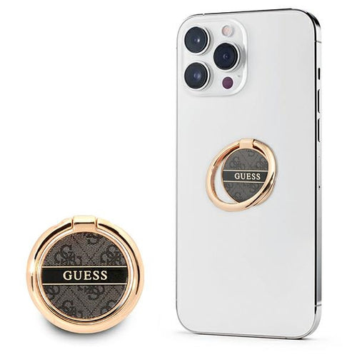 Guess Ring stand GURSHG4SK black/black 4G