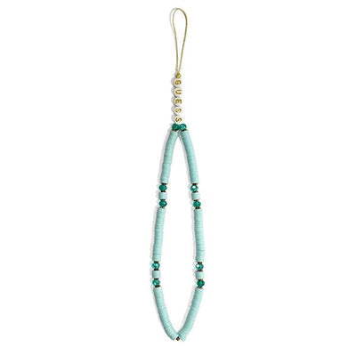 Guess pendant GUSTPEARP Phone Strap blue/blue Heishi Beads