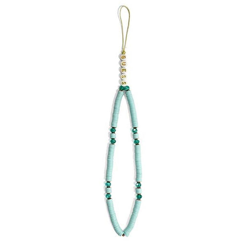 Guess pendant GUSTPEARP Phone Strap blue/blue Heishi Beads
