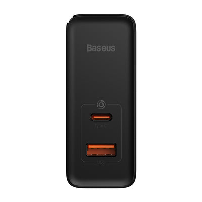 Baseus GaN5 Pro fast universal wall charger GaN USB Type C / USB 100W PD3.0, QC4.0+, AFC black (CCGP090201)
