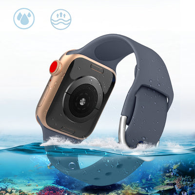 Silicone Strap APS for Apple Watch 38/40/41mm Strap Watch Bracelet - Mint — Hurtel