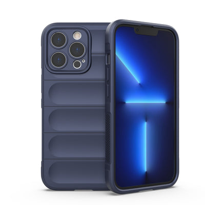 Magic Shield Case for iPhone 13 Pro flexible armored cover dark blue — Hurtel