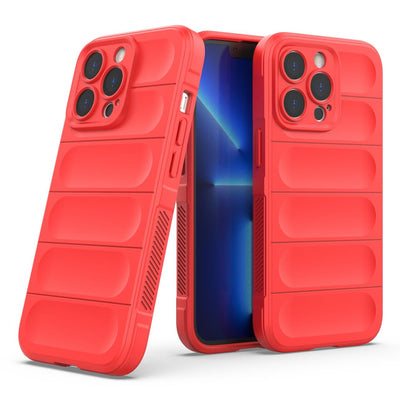 Magic Shield Case for iPhone 13 Pro Max flexible armored cover red — Hurtel