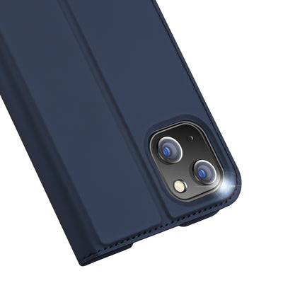 Dux Ducis Skin Pro Holster Flip Cover for iPhone 14 Plus blue