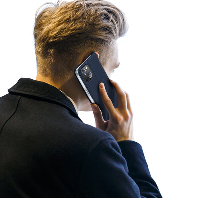 Dux Ducis Skin Pro Holster Flip Cover for iPhone 14 Plus blue