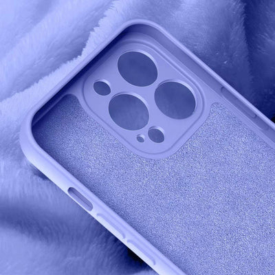 Silicone case iPhone 14 Plus silicone case purple — Hurtel