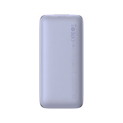 Baseus Bipow Pro Power Bank 10000mAh 20W Purple with USB Type A - USB Type C 3A 0.3m Cable (PPBD040205)