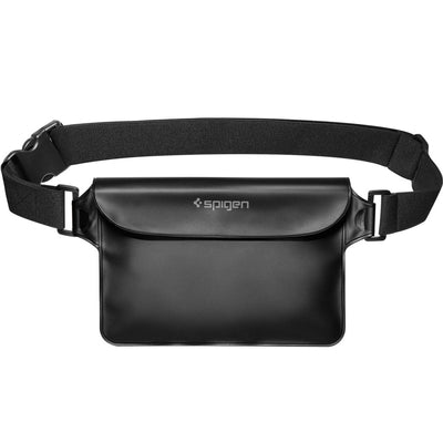 Spigen Aqua Shield A621 Waterproof Hip Bag + Floating Case - Black