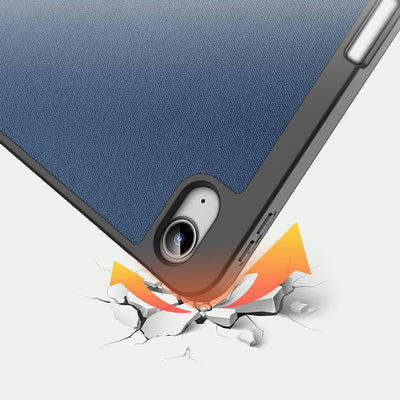 Dux Ducis Domo iPad 10.9” 2022 / iPad 11” 2025 smart cover case with stand blue