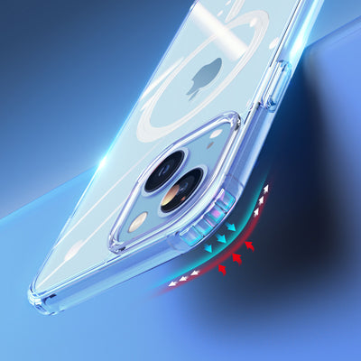 Dux Ducis Clin magnetic case for iPhone 14 Plus compatible with MagSafe transparent